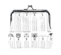 Multi 16 Vintage bordado amapolas peonías retro libélulas en oscuro mujer cuero monedero cerrojo tarjeta cambio de llave cartera pequeña hebilla bolso caso beso bloqueo embrague bolsa bolsillo para ni