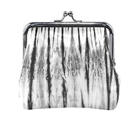 Multi 2 varios pingüinos de dibujos animados patrón sin costuras en gris mujer cuero monedero cerrojo tarjeta cambio de llave cartera pequeña hebilla bolso caso beso bloqueo embrague bolsa bolsillo pa