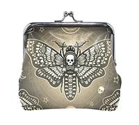 Multi 20 Vintage bordado amapolas peonías retro libélulas en oscuro mujer cuero monedero cerrojo tarjeta cambio de llave cartera pequeña hebilla bolso caso beso bloqueo embrague bolsa bolsillo para ni