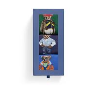 Multi 3 pares de calcetines largos Polo Bear TALLA ÚNICA