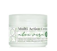 MULTI ACTION CREAM Aloe Vera, Crema Hidratante Multiacción, Crema facial y corporal, uso diario. Aloe Vera de Cultivo Ecológico Español. MOI SKINCARE 250 ml