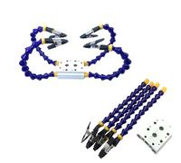 Multi-Arm Adjustable Soldering Helping Hands, 4 Soldering Arms Soldering Helping Hands Clamp - for DIY Soldering, Assembly, Repair, Modeling, Hobby