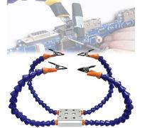 Multi-arm Adjustable Soldering Helping Hands, Helping Hands Soldering Station with Adjustable Vise Clip, for Repair, Modeling, Hobby, Crafts, Jewelry Making (4 arms)