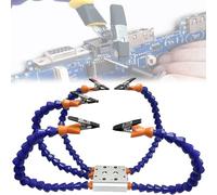 Multi-arm Adjustable Soldering Helping Hands, Helping Hands Soldering Station with Adjustable Vise Clip, for Repair, Modeling, Hobby, Crafts, Jewelry Making (5 arms)