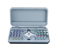 Multi-Bit Screwdriver Set, Magnetic Repair Tool, T Handle Ratchet Compact Screwdriver With Case, Versatile Steel Bits, Portable Toolkit For DIY, Perfect Electronics Home Bike Furniture Computer