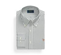 Multi Camisa oxford de pinpoint con rayas 17