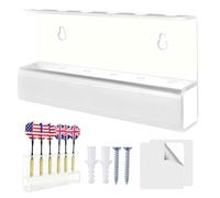 Multi-Capacity Dart Rack, Acrylic Wall Storage Display, Reliable with Precision-Drilled Feature, High-Gloss Protective Finish, Living Room Accessory with Sl esign, Product for Home and Outdoor