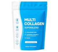 Multi Collagen Superblend Powder | Polvo de multicollagen,Multi Collagen Peptides Powder for Women,MultiCollagen Powder with Hyaluronic Acid, Biotin & Vitamin C,Non-Gmo,Sugar Free Protein Powder (2)