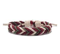 Multi Color tibetano buena suerte encanto tibetano pulseras brazaletes para Mujeres Hombres nudos hechos a mano pulsera de cuerda