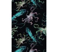 Multi-Colored Squids Notebook: A Vibrant and Whimsical Journal for Creativity and Fun: 200 Lined Pages for Notes, Doodles, and Ideas in a 6x9 Inch Bright and Playful Squid-Themed Design