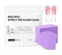 Multi-Effect Floor Clean Tablets, Multi-Surface Floor Cleaning Tablets, Concentrated Cleaner for Hardwood, Tile, Laminate & More, Floor Cleaning Solution (Purple, 500Pcs)