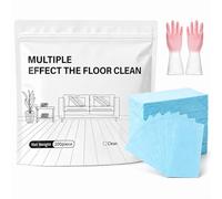 Multi-Effect Floor Clean Tablets, Multi-Surface Floor Cleaning Tablets, Concentrated Cleaner for Hardwood, Tile, Laminate & More, Floor Cleaning Solution (Blue, 200Pcs)