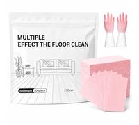 Multi-Effect Floor Clean Tablets, Multi-Surface Floor Cleaning Tablets, Concentrated Cleaner for Hardwood, Tile, Laminate & More, Floor Cleaning Solution (Pink, 500Pcs)