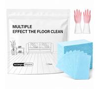 Multi-Effect Floor Clean Tablets, Multi-Surface Floor Cleaning Tablets, Concentrated Cleaner for Hardwood, Tile, Laminate & More, Floor Cleaning Solution (Blue, 500Pcs)