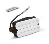 Multi Fantasy - Cuello de guitarra eléctrica Humbucker Guitarra Soundhole Pickup Accesorios de guitarra Instrumentos musicales Textura de metal