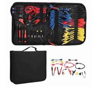 Multi - Function Automotive Circuit Test Leads Kit, Circuit Test Cables Wiring Accessories for Car Diagnostics, with Variable Resistors, LED Strobes and SRS Connectors for European