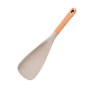 Multi Function Cooking Spoon - Cooking Spoons, Matte Kitchen Silicone Utensil for Cooking Serving Stirring Scooping Scraping Durable Utensils for Non-Stick Cookware (Khaki,A)