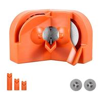 Multi-function Drill Bit Sharpener with 2 Wheels Grinder, Portable Drill Bit Sharpener for All Bits(5/64''- 5/8''), for High-Speed Steel, Masonry, Carbide, Tin-Coated Drills Bits (1Set)