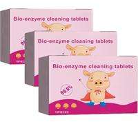 Multi-Functional Bio-Enzyme Cleaning Tablets,Cleaner Dissolve Concentrated Tablets,Bio-Enzyme Explosive Salt,Powerful Stain Removing Bio-Enzyme Cleaning Tablets,Cleaning Laundry (3 Box)