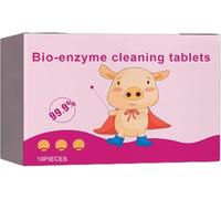 Multi-Functional Bio-Enzyme Cleaning Tablets,Cleaner Dissolve Concentrated Tablets,Bio-Enzyme Explosive Salt,Powerful Stain Removing Bio-Enzyme Cleaning Tablets,Cleaning Laundry (1 Box)
