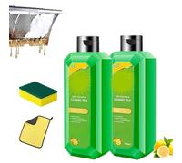 Multi-functional Cleaning Milk - 300ml (10.6oz) Concentrated House Cleaner & Degreaser for Kitchen Heavy Oil Stains - Powerful Multi-purpose Cleansing Lotion for Various Surfaces (2pcs)