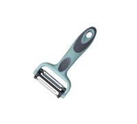 Multi-Functional Kitchen Peeler and Julienne Slicer for Fruits and Vegetables, Stainless Steel, Ergonomic Design