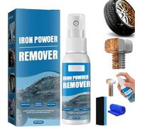 Multi-Functional Quick-Acting Rust Removal Spray, Portable Rust Remover Spray for Metal, Iron Powder Remover Sprays, Fast-Acting Formula & Easy Application, for Cars Metal Surfaces (30mi*1pc)