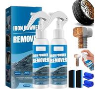 Multi-Functional Quick-Acting Rust Removal Spray, Portable Rust Remover Spray for Metal, Iron Powder Remover Sprays, Fast-Acting Formula & Easy Application, for Cars Metal Surfaces (100ml*2pcs)