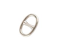 Multi-Functional Scarf Buckle Shirt Knot Sash Knotted Button Coat Waist Belt Shirt Corner Scarf Buckle para Mujeres Niñas Accesorios Decorativos(Silver-M)