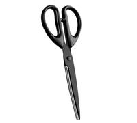 Multi Functional Stainless Steel Scissors Stick Coating For Mucilage Tape Thread Trimming Blade Office Craft Tool Rubber Handle Design Fabric Precise Cutting Scissors