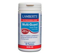 Multi-Guard Iron Free 60 tab Lamberts - multivitamínico sin hierro