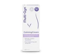 Multi-Gyn Calming Cream 50g - Crema Íntima Calmante Mujer - Alivio Inmediato de Picor Vaginal Externo, Irritación y Sequedad - Con Aloe Vera, Sin Fragancia, Testada Dermatológicamente, Uso Diario