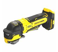 Multi-Herramienta Oscilante BRUSHLESS V20 Li-Ion 18V, velocidad variable 0-19.000 opm, ángulo de oscilación 1.6°/3.2°. Incluye 14 accesorios. Sin cargador/batería
