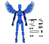 Multi Joint Movable Model - 3D Printed Action Figure Toy -5.39inch Body Activity Robot, Fully Articulated Desk Robot Toy, Multi Joint Movable Toys, -Articular Action Figures, Desktop Decoration