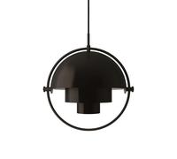 Multi-Lite Lámpara Colgante Grande Latón Negro