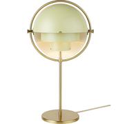GUBI Lámpara de mesa Multi-Lite Brass-desert sage