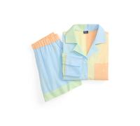 Multi Pijama corto de sirsaca con rayas XL