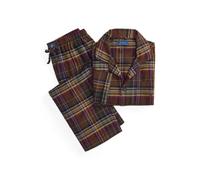 Multi Pijama de franela con cuadros L