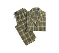 Multi Pijama de franela con cuadros XXL