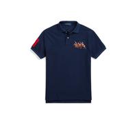 Multi Polo Custom Slim Fit con triple caballo S