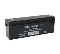 Multi Power Batería de plomo MP4 - 12d 12,0 V, 4.000 mAh con conectores de 4,8 mm