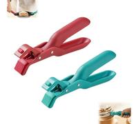 Multi-Purpose Anti-Scald Bowl Holder Clip for Kitchen, Silicone Non-Slip Heat Insulation Anti-Scald Clip - Pizza Pan Gripper, Anti-Scald Baking Pan Gripper Clip (2pcs)
