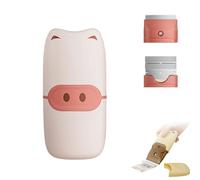 Multi-Purpose Cleaning Scraper, 2-In-1 Scraper Tool, Portable Multi-Purpose Razor Blade Scrapers, for Decals, Stickers, Labels, Caulk, Adhesive, Floor, Paint Removal (pink)