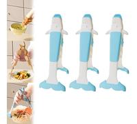 Multi-purpose Heatproof Dish Gripping Clamps, 2-in-1 Multi-Purpose Anti-Scalding Hot Bowl Dish Plate Gripper Clips, Air Fryer Microwave Cooking Gadgets Heat Protection (3pcs B)