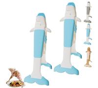 Multi-Purpose Heatproof Dish Gripping Clamps, 2-in-1 Multi-Purpose Anti-Scalding Hot Bowl Dish Plate Gripper Clips, Air Fryer Microwave Heat Protection Grabber, Kitchen Appliance (Blue*2)