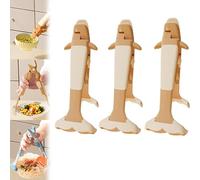 Multi-purpose Heatproof Dish Gripping Clamps, 2-in-1 Multi-Purpose Anti-Scalding Hot Bowl Dish Plate Gripper Clips, Air Fryer Microwave Cooking Gadgets Heat Protection (3pcs A)