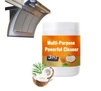 Multi-Purpose Powerful Cleaner for Kitchen, 3-In-1 Coconut Oil Cleaning Paste, All-Purpose Cleaner for Oven, Stove Top, Microwave, Pots, Pans (1 pcs)