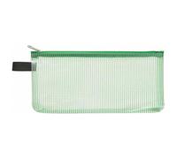Multi-Purpose PVC Bag A6 Zip and Film Transparent Green