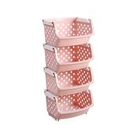 Multi-Purpose Rolling Kitchen Trolley Cart with Casters - Versatile Storage nizer for Kitchen Bathroom Office & Laundry - Mobile Utility Cart for Easy Access and Convenience