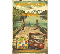 Multi-Puzzle Fishing: 60 Fishing-Themed Puzzles: 20 Sudoku • 20 Word Searches • 20 Crosswords - with Answers
